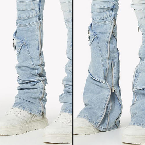 GUAPI AQUA BLUE OPS DENIM