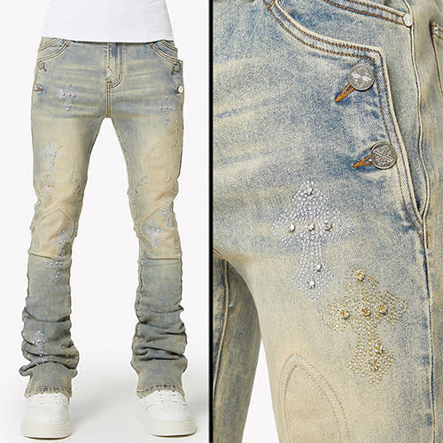 GUAPI FADED CROSS DENIM V2