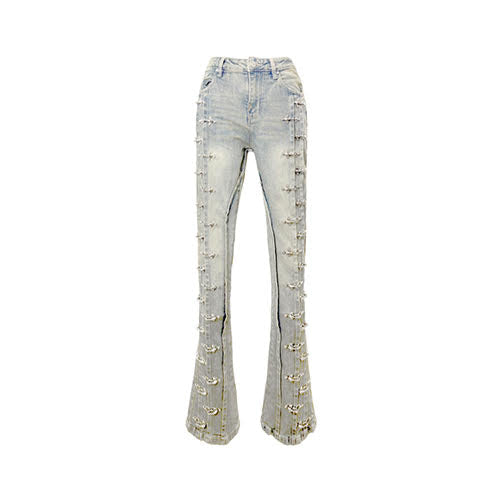 GUAPI VINTAGE BLUE AVIATION CLASP DENIM