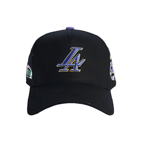 REFERENCE PARADISE LA HOLLYWOOD NIGHTS SNAPBACK CAP BLACK