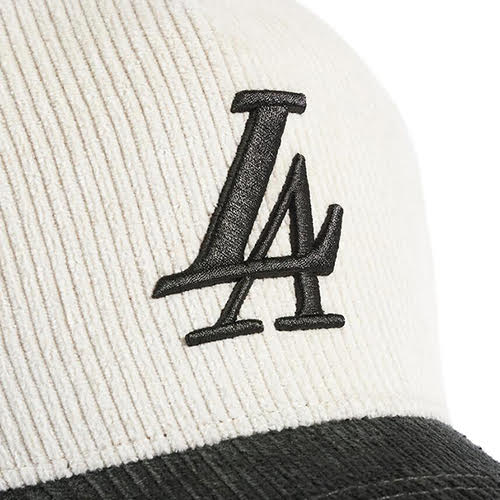 REFERENCE PARADISE LA CORDUROY SNAPBACK CAP CREAM/FOREST
