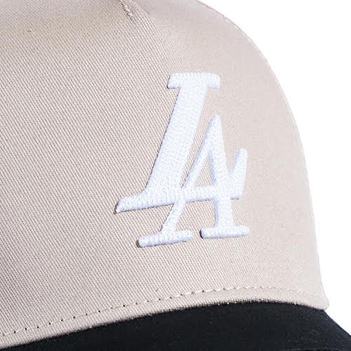 REFERENCE PARADISE LA CHAIN STITCH SNAPBACK CAP CREAM/BLACK