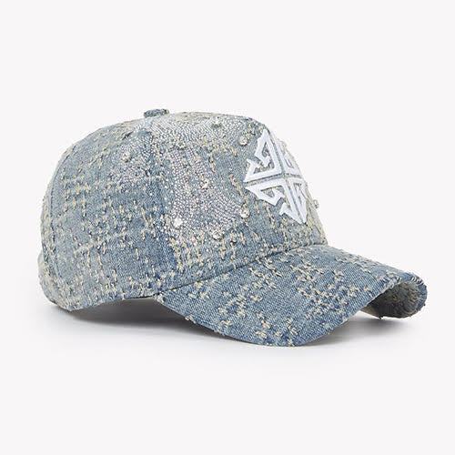 GUAPI VINTAGE BLUE CROSS CAP