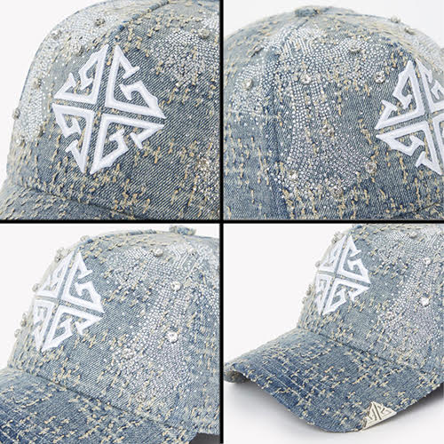 GUAPI VINTAGE BLUE CROSS CAP