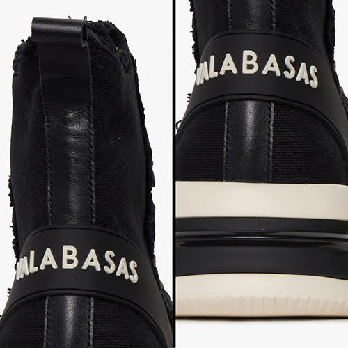 VALABASAS PURPOSE BLACK HIGH TOPS SNEAKER