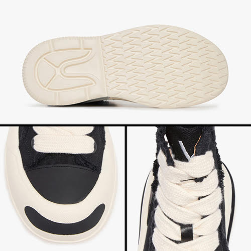 VALABASAS PURPOSE BLACK HIGH TOPS SNEAKER