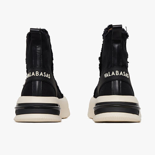 VALABASAS PURPOSE BLACK HIGH TOPS SNEAKER