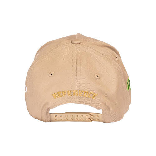 REFERENCE PARADISE LA SNAPBACK CAP TAN