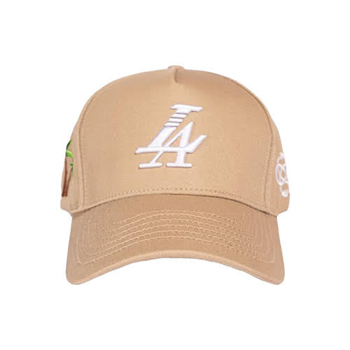 REFERENCE PARADISE LA SNAPBACK CAP TAN