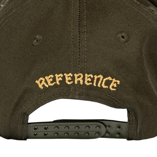REFERENCE PARADISE LA SNAPBACK CAP DARK GREEN
