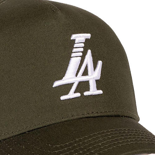 REFERENCE PARADISE LA SNAPBACK CAP DARK GREEN