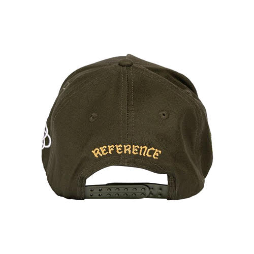 REFERENCE PARADISE LA SNAPBACK CAP DARK GREEN
