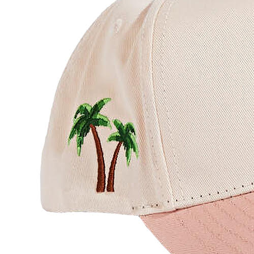 REFERENCE PARADISE LA SNAPBACK CAP CREAM BLUSH