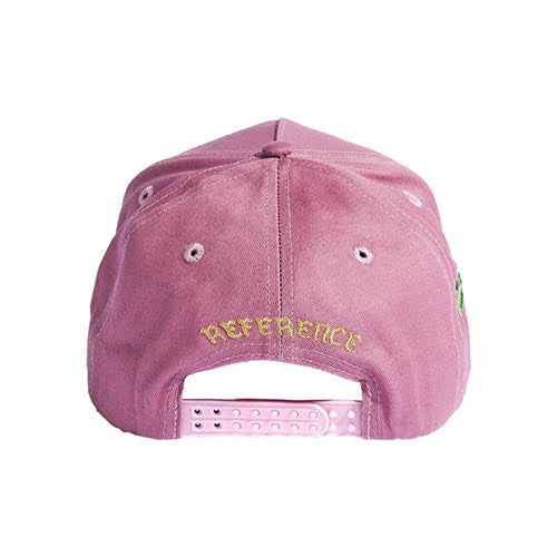 REFERENCE PARADISE LA SNAPBACK CAP NUDE PINK