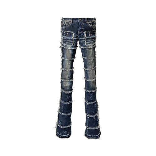 VALABASAS JEANS STACKED PHOENIX 2.0 DARK VINTAGE WASH