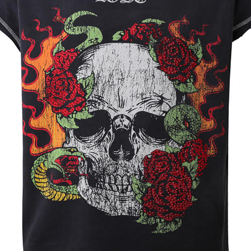 LOST INTRICACY GARDEN OF SIN 2 IN 1 SHIRT