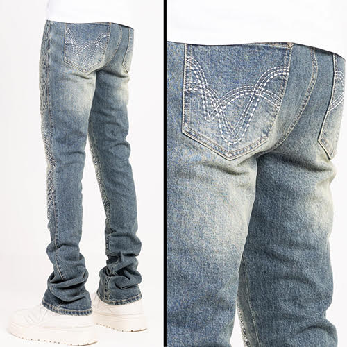 GUAPI VINTAGE BLUE KNIGHT DENIM
