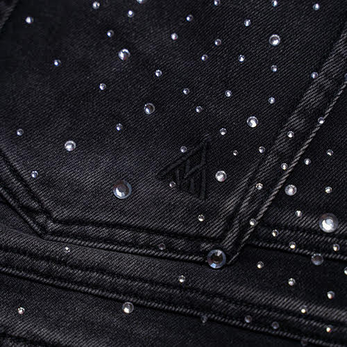 PAPER MONEY RAVER BLACK DENIM