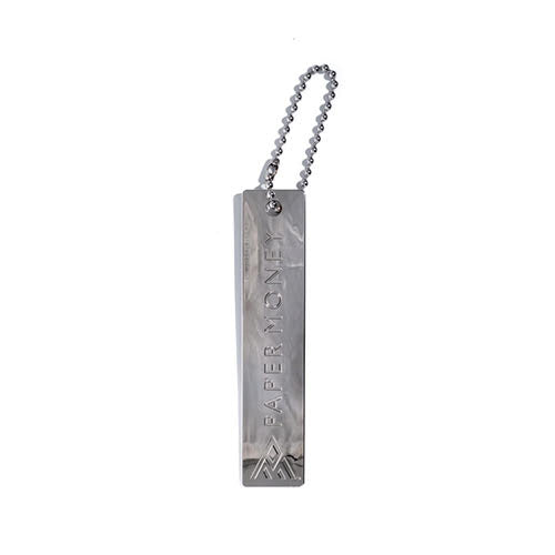 PAPER MONEY METAL HANG TAG