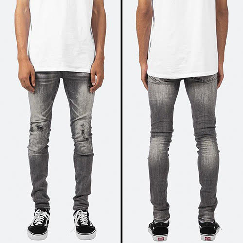 mnml X145 STRETCH SKINNY DENIM - GREY