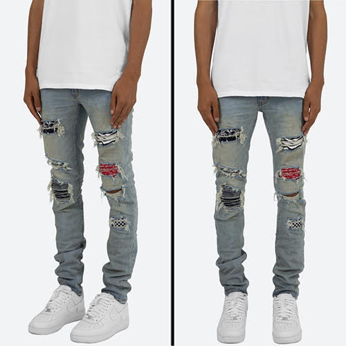 mnml X214 STRETCH SKINNY DENIM - BLUE
