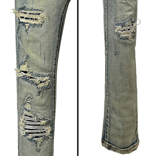 mnml X214 STRETCH SKINNY DENIM - BLUE