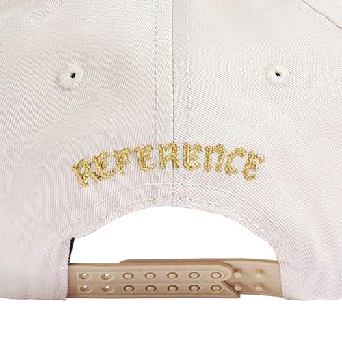 REFERENCE PARADISE LA SNAPBACK CAP CREAM BROWN
