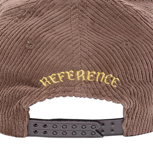 REFERENCE EAGLERS CORDUROY SNAPBACK CAP BROWN