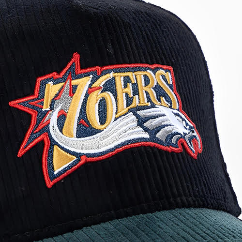 REFERENCE EAGLERS CORDUROY SNAPBACK CAP BLACK/GREEN