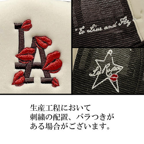 LA ROPA LA TO LIVE AND FLY IN TRUCKER HAT BROWN/SAND