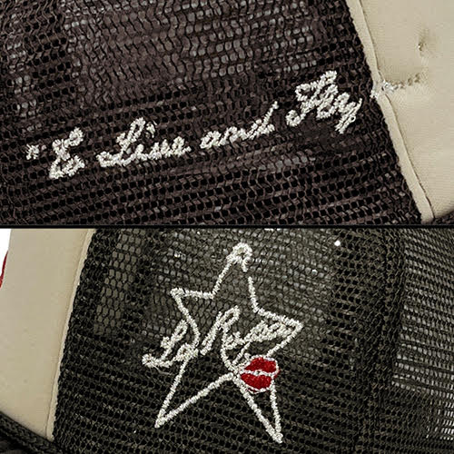 LA ROPA LA TO LIVE AND FLY IN TRUCKER HAT BROWN/SAND