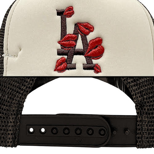LA ROPA LA TO LIVE AND FLY IN TRUCKER HAT BROWN/SAND