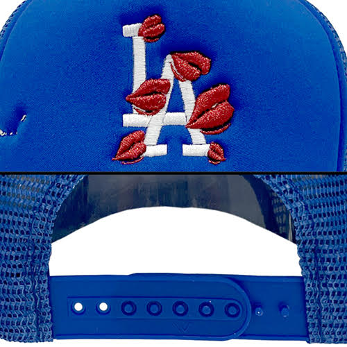 LA ROPA LA TO LIVE AND FLY IN TRUCKER HAT BLUE