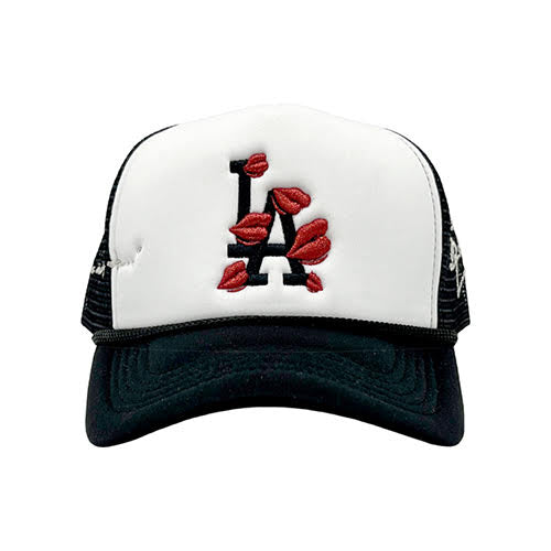 LA ROPA LA TO LIVE AND FLY IN TRUCKER HAT WHITE/BLACK