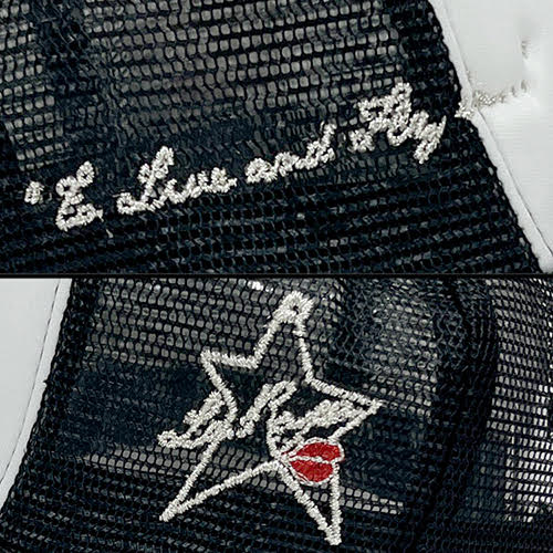 LA ROPA LA TO LIVE AND FLY IN TRUCKER HAT WHITE/BLACK