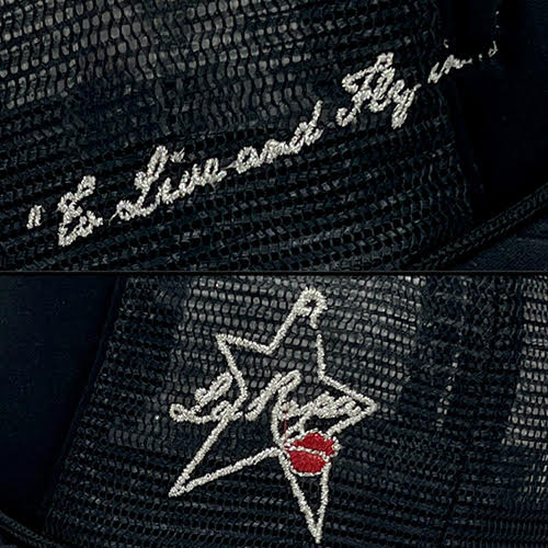 LA ROPA LA TO LIVE AND FLY IN TRUCKER HAT BLACK