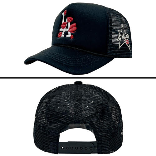 LA ROPA LA TO LIVE AND FLY IN TRUCKER HAT BLACK
