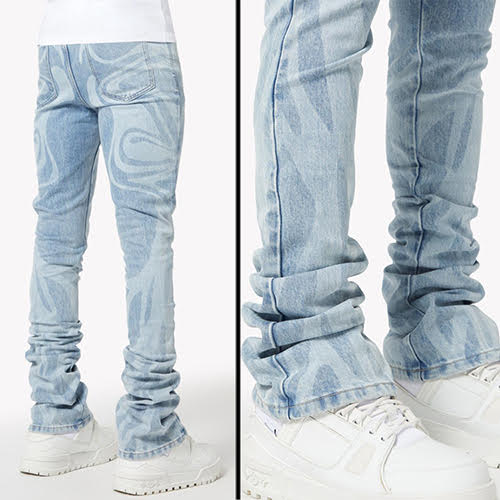 GUAPI AQUA BLUE LASER DENIM