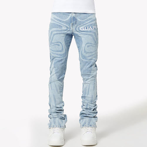 GUAPI AQUA BLUE LASER DENIM