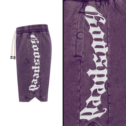 GODSPEED COURTSIDE SHORTS GRAPE WASH