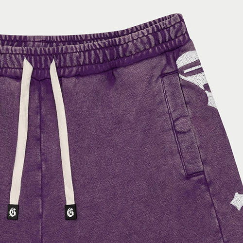 GODSPEED COURTSIDE SHORTS GRAPE WASH