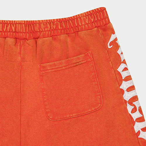 GODSPEED COURTSIDE SHORTS ORANGE WASH