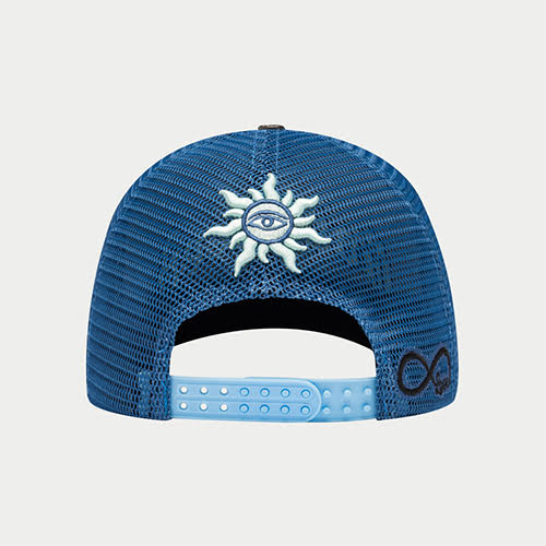 GODSPEED GS FOREVER TRUCKER HAT TRIPLE BLUE