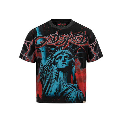 GODSPEED VOLTAGE T-SHIRT RED