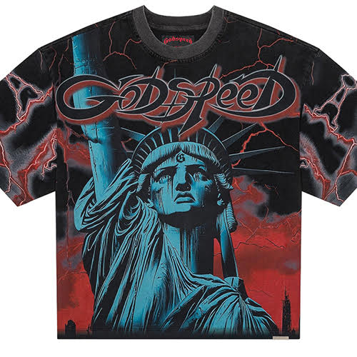 GODSPEED VOLTAGE T-SHIRT RED