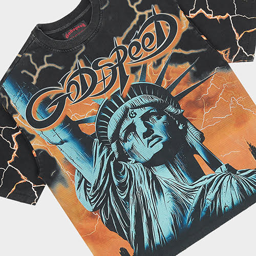 GODSPEED VOLTAGE T-SHIRT ORANGE
