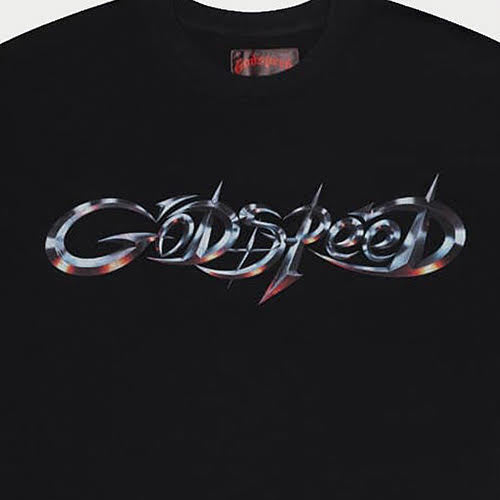 GODSPEED NEW AGE LOGO T-SHIRT BLACK