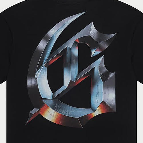 GODSPEED NEW AGE LOGO T-SHIRT BLACK