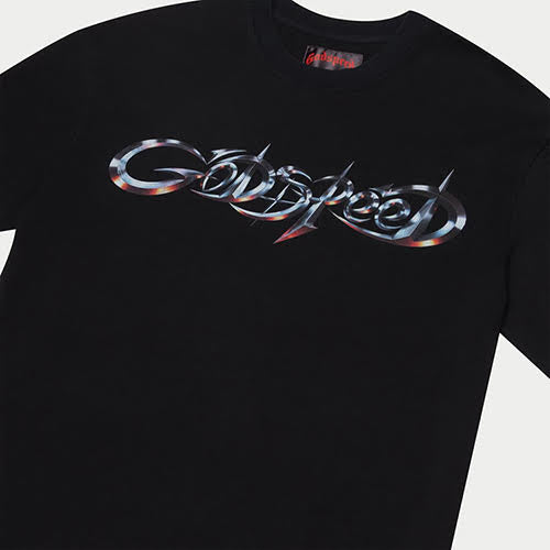 GODSPEED NEW AGE LOGO T-SHIRT BLACK