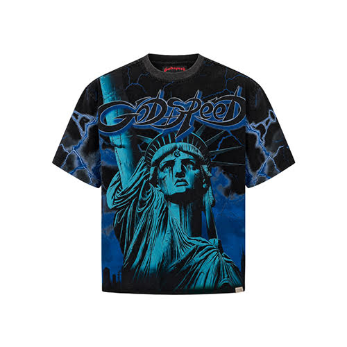 GODSPEED VOLTAGE T-SHIRT LA BLUE